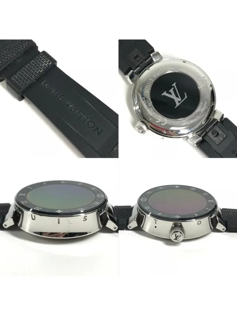 Louis Vuitton Watch Tumble Horizon V2 Connected SS Black